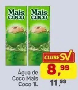 Supermercados São Vicente Água de Coco Mais Coco oferta