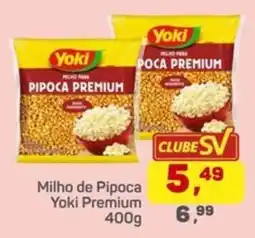 Supermercados São Vicente Milho de Pipoca Yoki Premium oferta