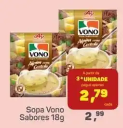 Supermercados São Vicente Sopa Vono Sabores oferta