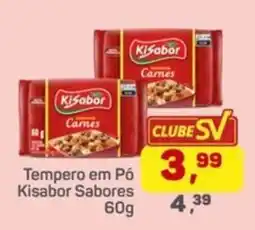 Supermercados São Vicente Tempero em Pó Kisabor Sabores oferta