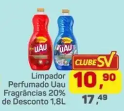 Supermercados São Vicente Limpador Perfumado Uau oferta