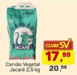 Supermercados São Vicente Carvão Vegetal Jacaré oferta