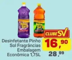 Supermercados São Vicente Desinfetante Pinho Sol Fragrâncias oferta