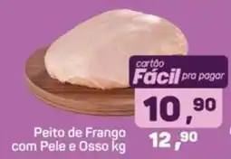 Supermercados São Vicente Peito de Frango com Pele e Osso oferta