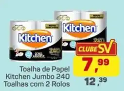 Supermercados São Vicente Toalha de papel kitchen jumbo oferta