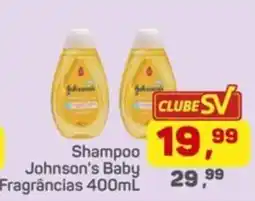 Supermercados São Vicente Shampoo johnson's baby fragrâncias oferta