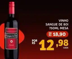 Trimais Supermercado Vinho sangue de boi oferta