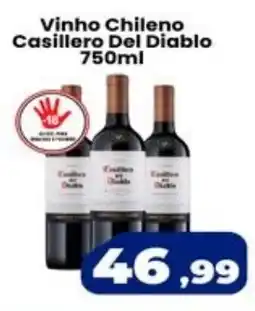 VN Autosserviço Vinho chileno casillero del diablo oferta
