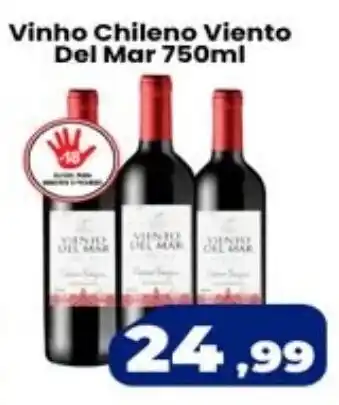 VN Autosserviço Vinho Chileno Viento Del Mar oferta