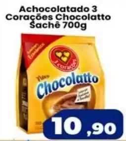 VN Autosserviço Achocolatado 3 Corações Chocolatto oferta