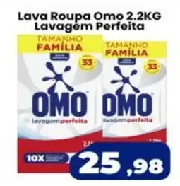 VN Autosserviço Lava Roupa Omo 2.2kg oferta