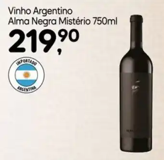 Vinho Argentino Alma Negra Mistério