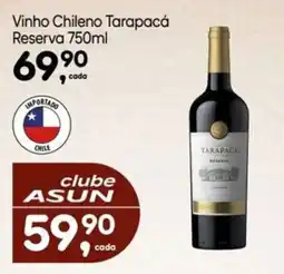 Asun Vinho Chileno Tarapacá Reserva oferta