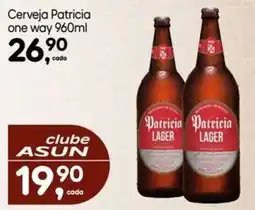 Asun Cerveja patricia lager oferta