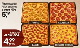 Asun Pizza assada Asun sabores oferta