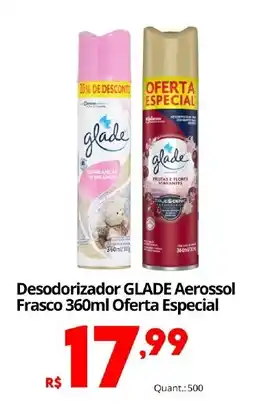 Althoff Supermercados Desodorizador glade aerossol oferta