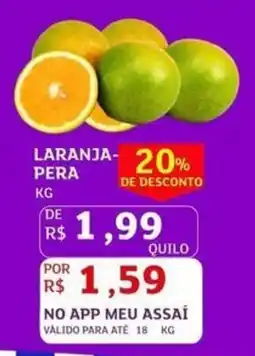 Assaí Atacadista Laranja-pera oferta