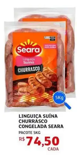 Assaí Atacadista Linguiça suína churrasco oferta