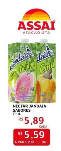 Assaí Atacadista nectar jandaia sabores oferta