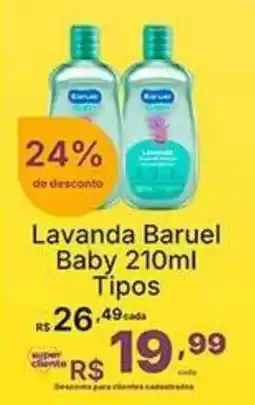 Super Lagoa Lavanda Baruel Baby Tipos oferta