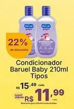 Super Lagoa Condicionador Baruuel Baby Tipos oferta