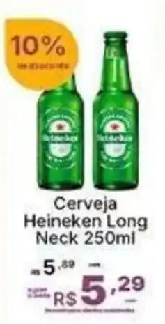 Super Lagoa Cerveja Heineken Long Neck oferta