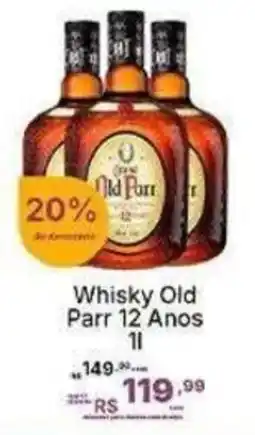 Super Lagoa Whisky Old Parr 12 Anos oferta