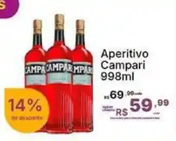 Super Lagoa Aperitivo Campari oferta