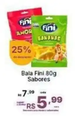 Super Lagoa Bala Fini Sabores oferta