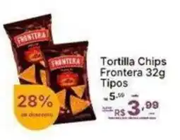 Super Lagoa Tortilla Chips Frontera 32g Tipos oferta