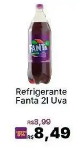 Super Lagoa Refrigerante Fanta 2l Uva oferta