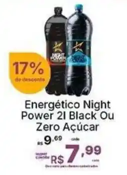 Super Lagoa Energético Night Power 2l Black Ou Zero Açúcar oferta