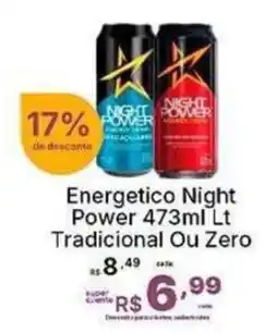 Super Lagoa Energetico Night Power Tradicional Ou Zero oferta