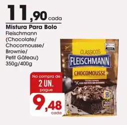 Zaffari Mistura Para Bolo Fleischmann (Chocolate/ Chocomousse/ Brownie/ Petit Gâteau) oferta