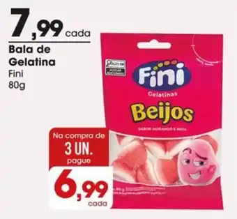 Zaffari Bala de Gelatina Fini oferta