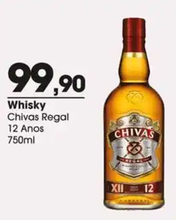 Zaffari Whisky Chivas Regal 12 Anos oferta