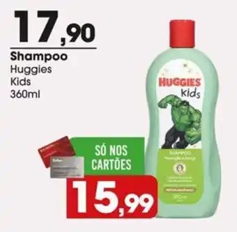 Zaffari Shampoo huggies kids oferta