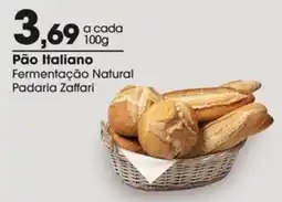 Zaffari Pão Italiano Fermentação Natural oferta