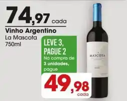 Zaffari vinho argentino la mascota oferta