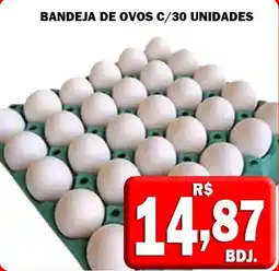 Compre Bem Bandeja de ovos c/30 unidades oferta