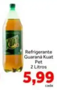 Shibata Supermercados Refrigerante Guaraná Kuat Pet oferta