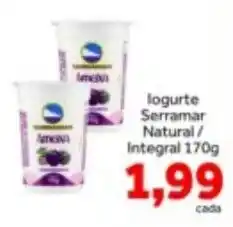 Shibata Supermercados Iogurte Serramar Natural / Integral oferta