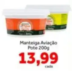 Shibata Supermercados Manteiga Aviação oferta