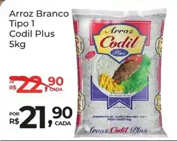 Super Luna Arroz branco tipo 1 codil plus oferta