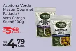 Super Luna Azeitona Verde Master Gourmet Fatiada / sem Caroço oferta