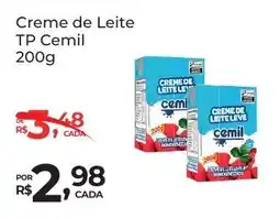 Super Luna Creme de Leite Cemil oferta