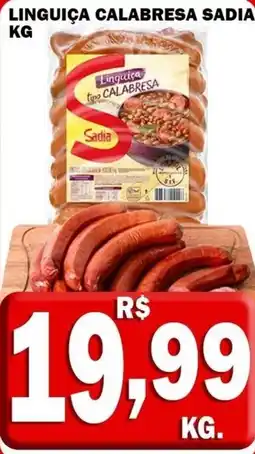 Compre Bem Linguiça tipo calabresa oferta