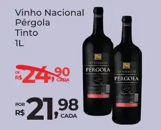 Super Luna Vinho Nacional Pergola Tinto oferta