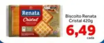 Shibata Supermercados Biscoito renata cristal oferta