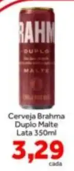 Shibata Supermercados Cerveja Brahma Duplo Malte oferta